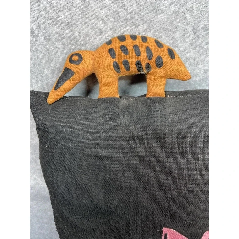 Vintage Salsa Folk Art Animal‎ Pillow 15